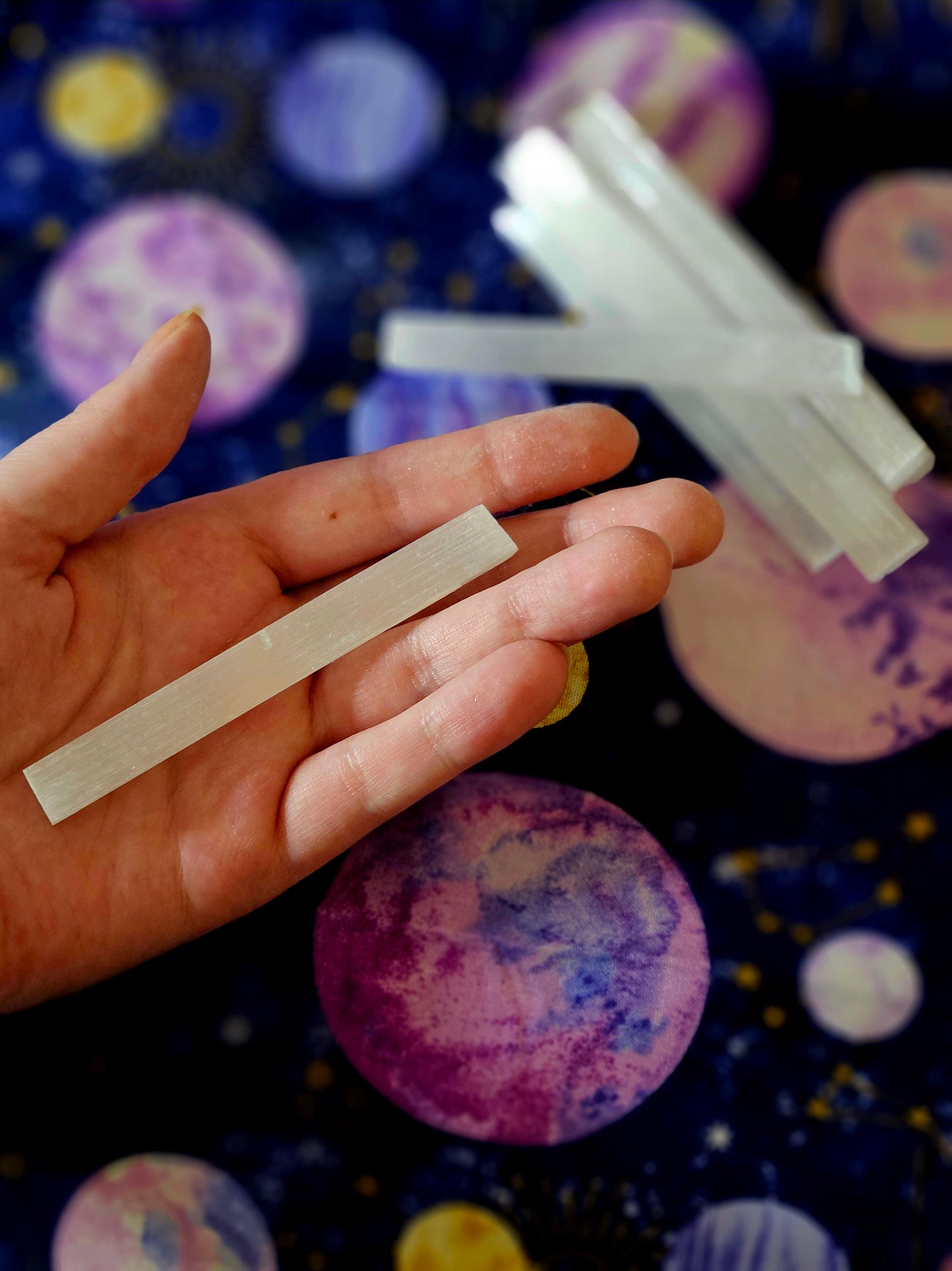 Cleansing Selenite Stick 4inches or 10cm