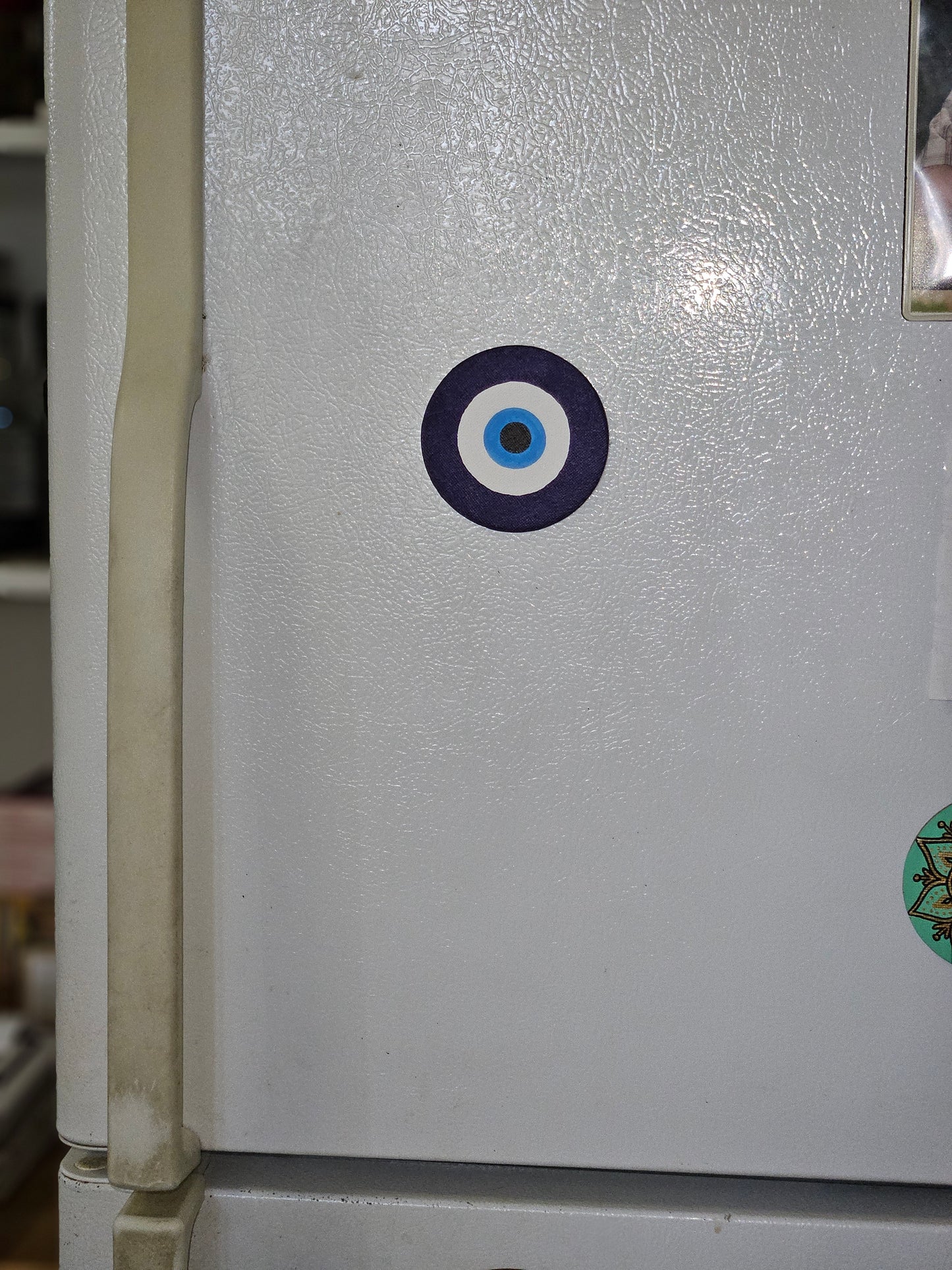 Evil Eye Protection Hand-Painted Fridge Magnet