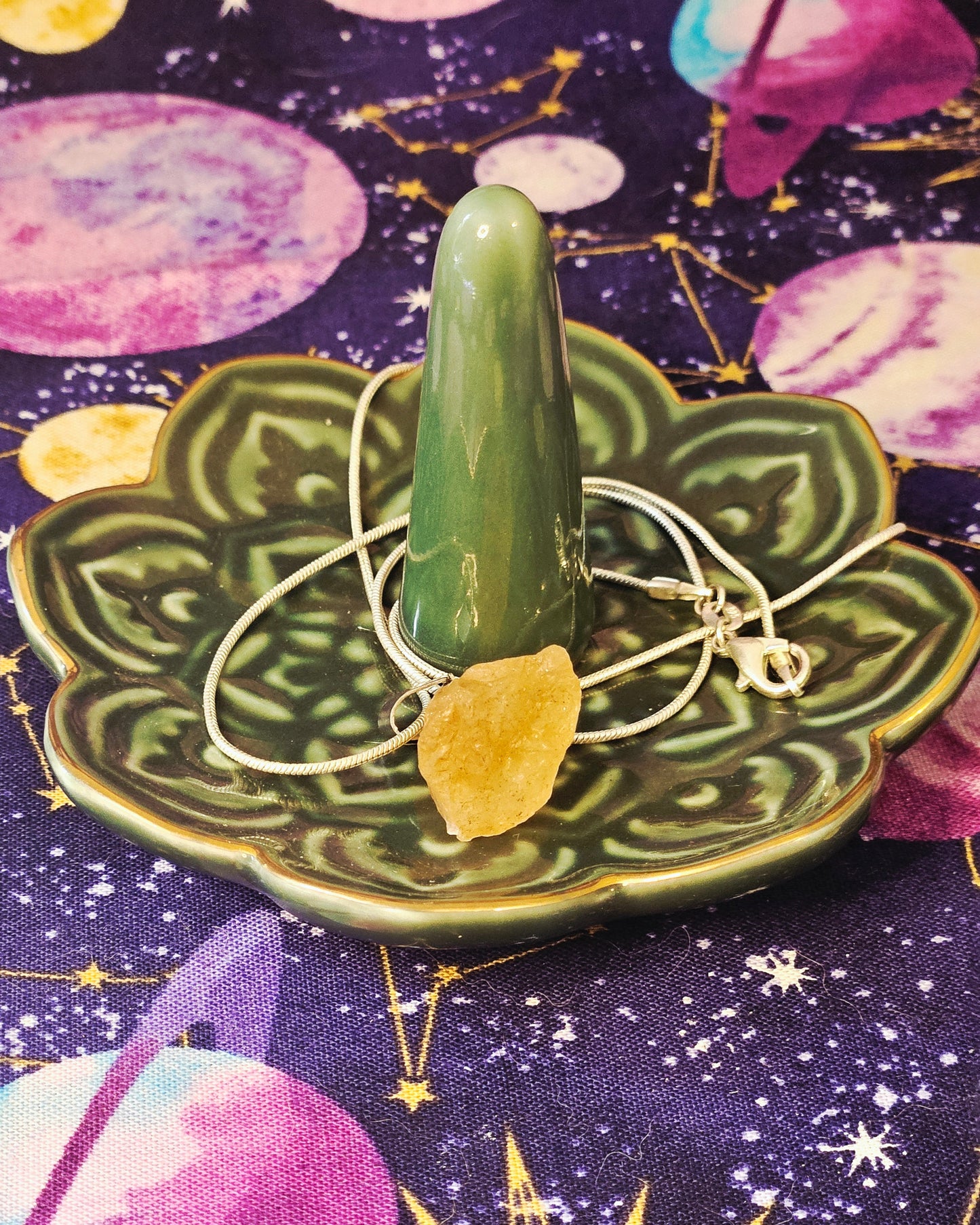 Citrine Cluster Prosperity & Abundance Necklace