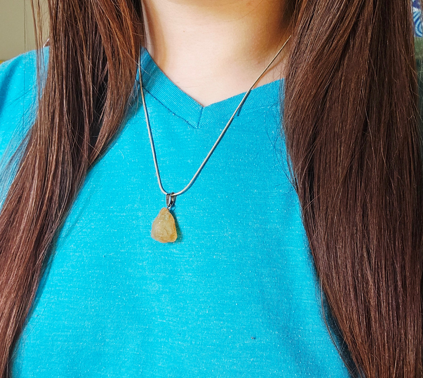 Citrine Cluster Prosperity & Abundance Necklace