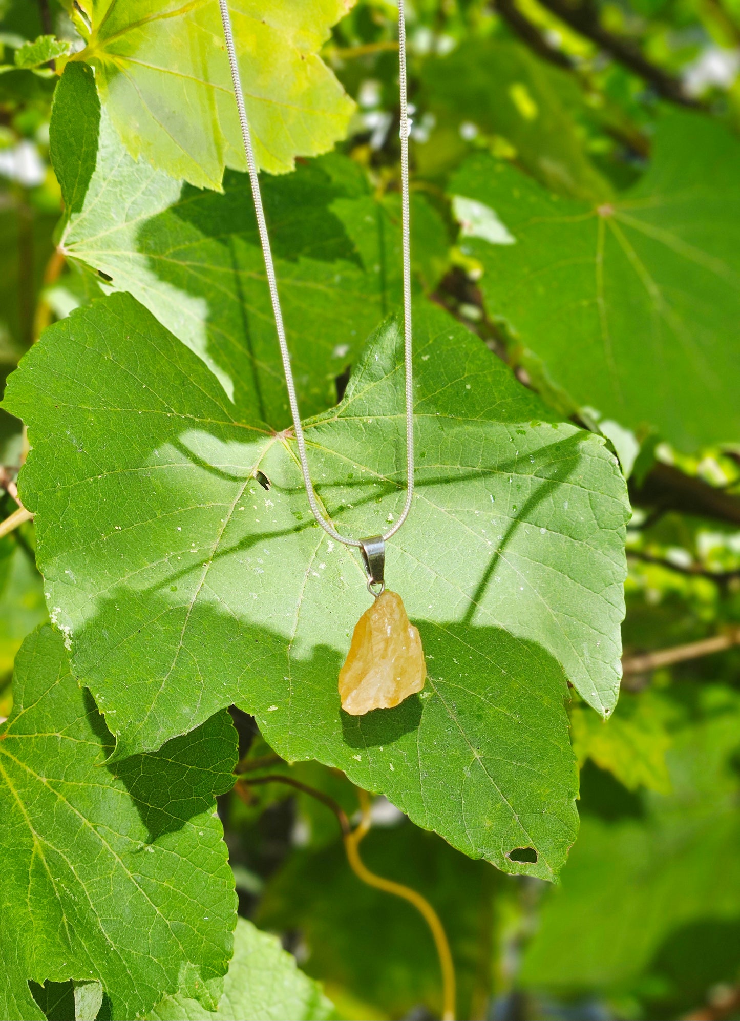 Citrine Cluster Prosperity & Abundance Necklace