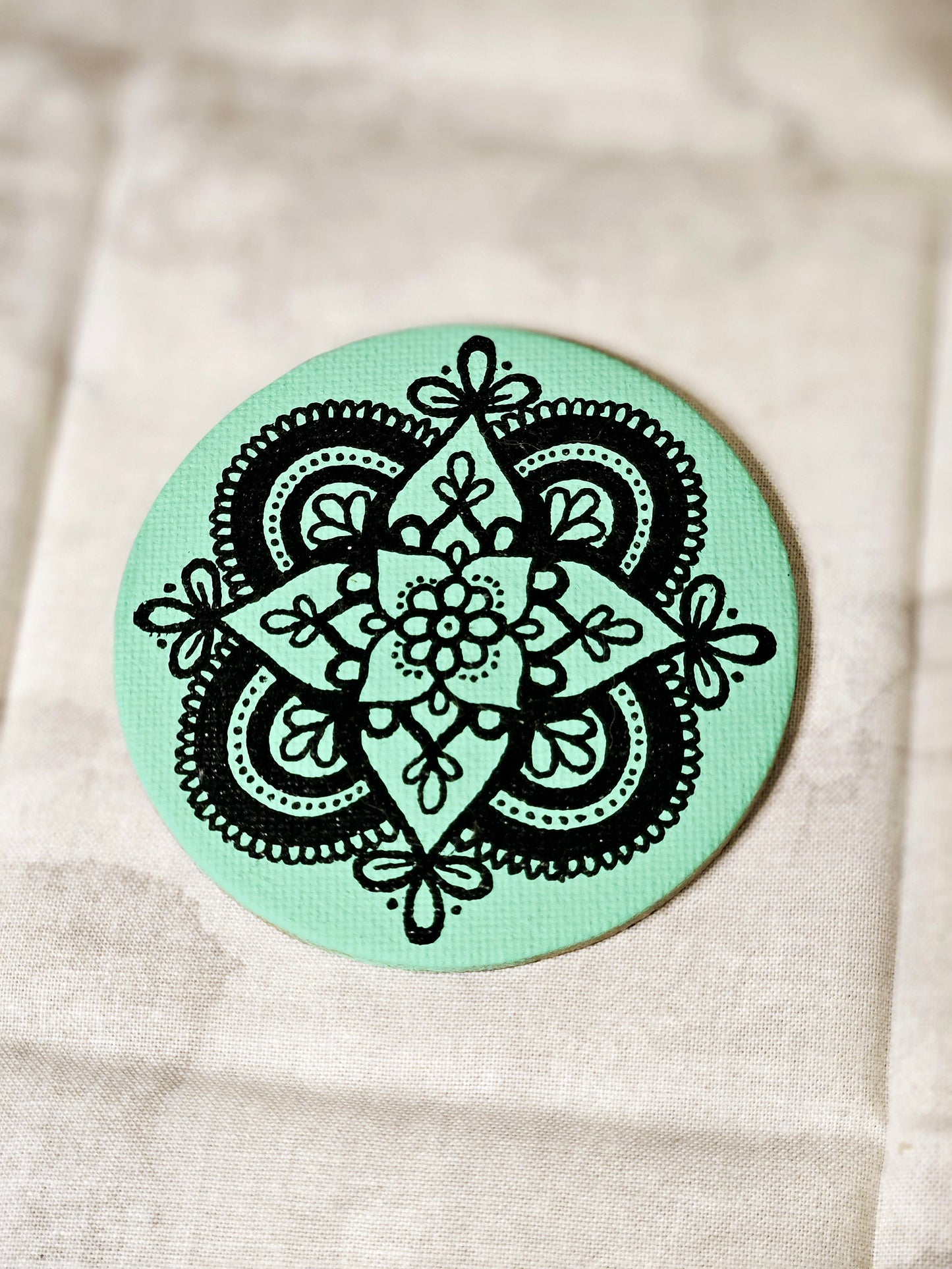 ArtDeco Mandala Magnet