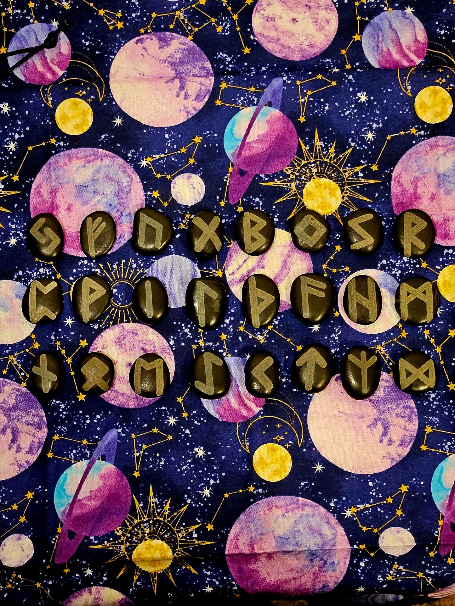 Hand Engraved Edler Futhark Runes