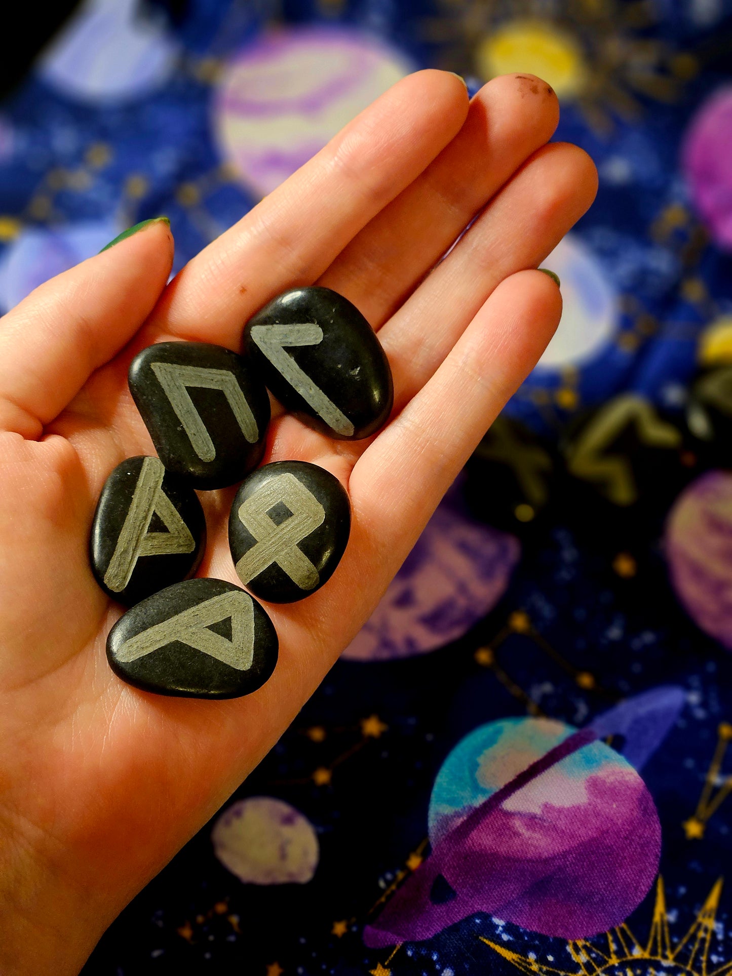 Hand Engraved Edler Futhark Runes