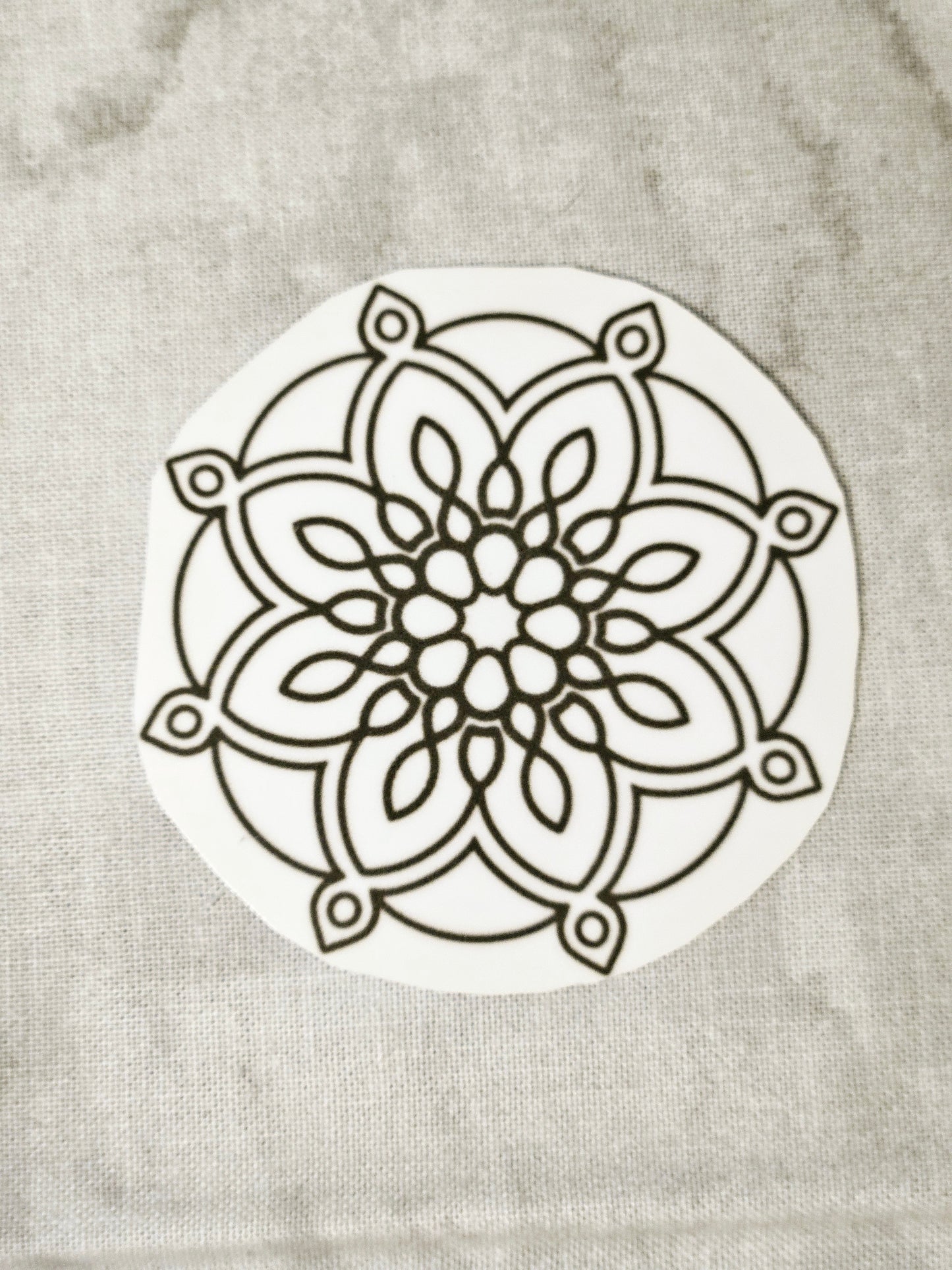 Mandala Decal Sticker Set- 6pc
