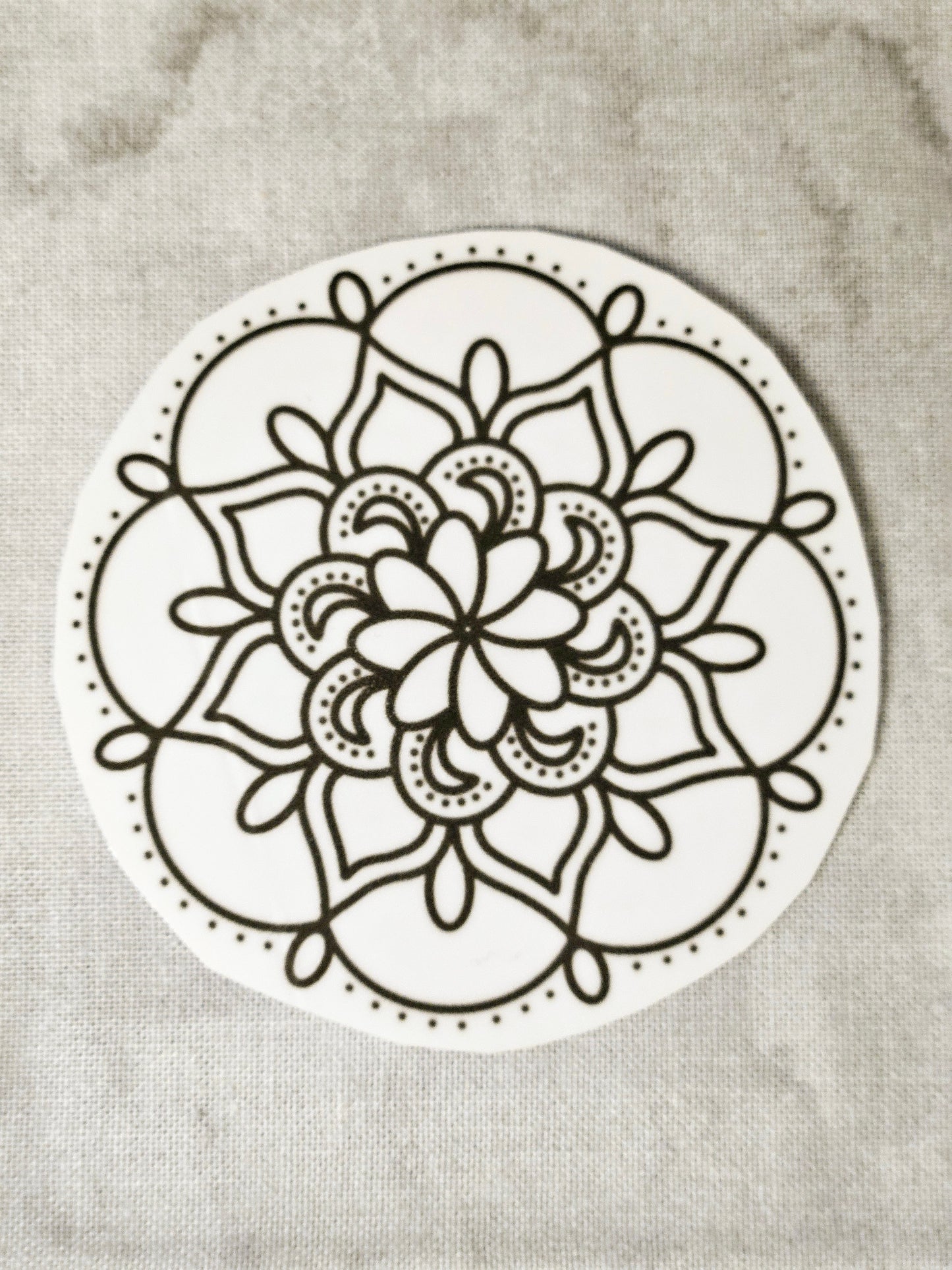 Mandala Decal Sticker Set- 6pc