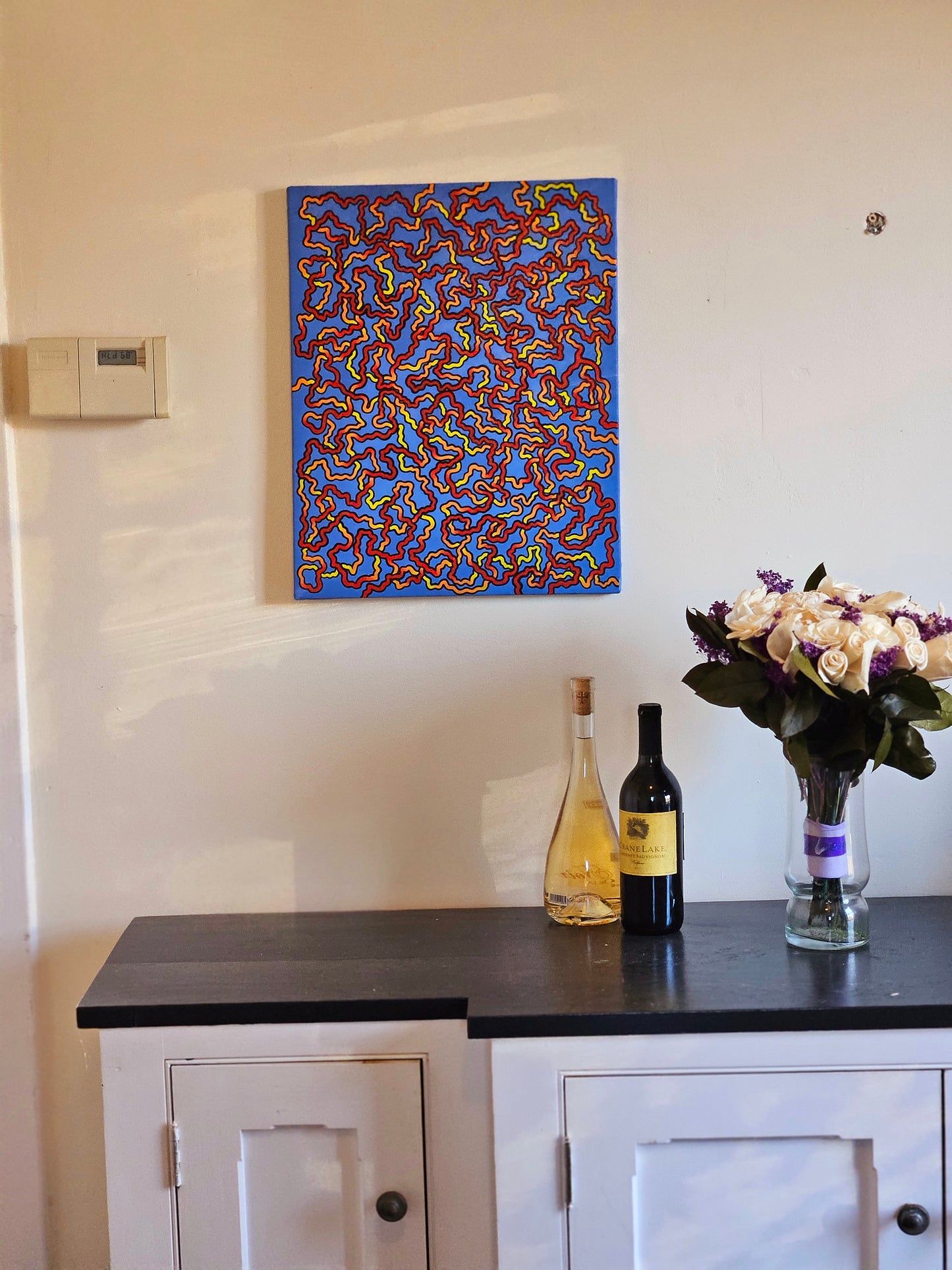 "Threads of Fate" 20in x 15.5in Canvas Painting