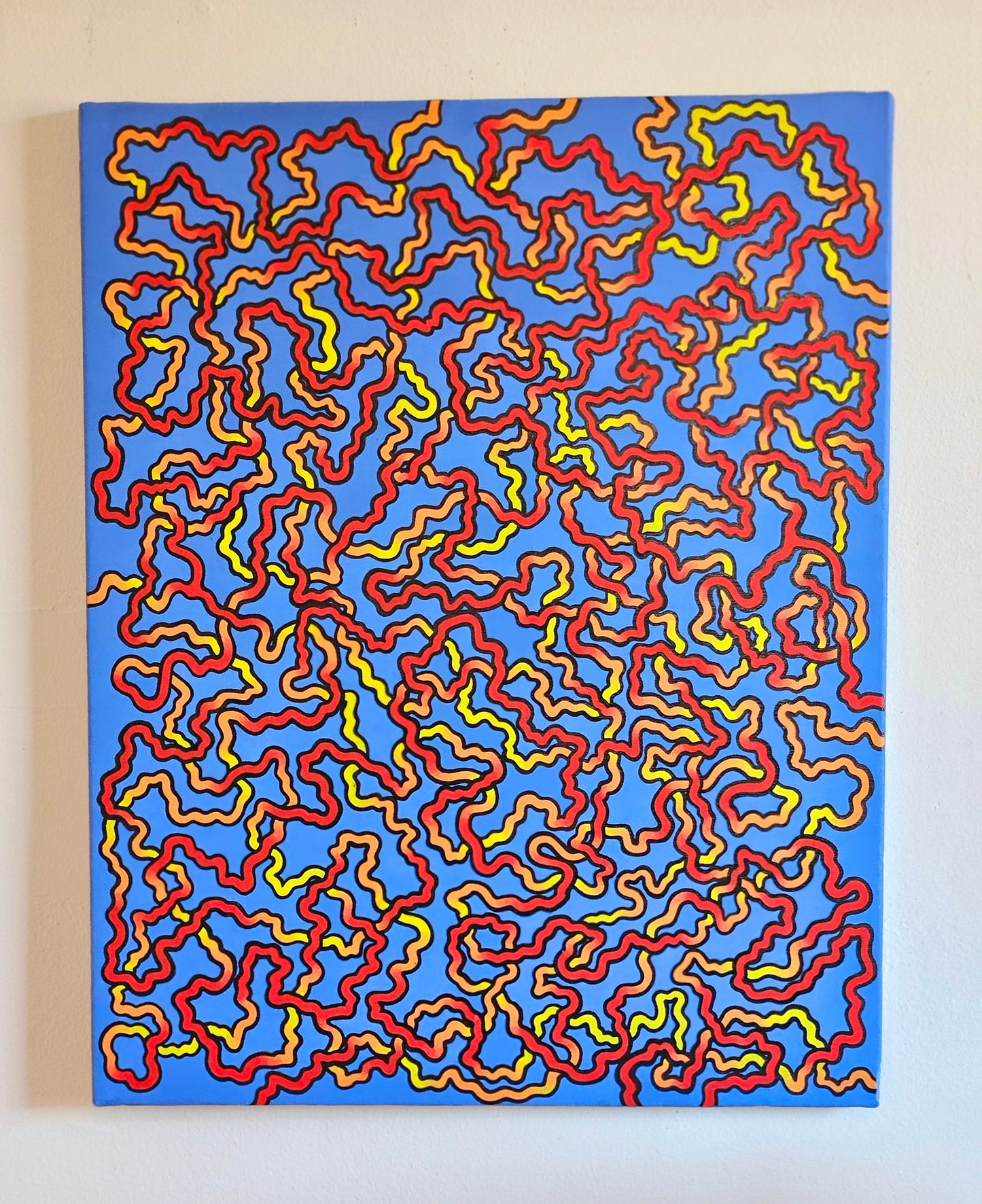 "Threads of Fate" 20in x 15.5in Canvas Painting