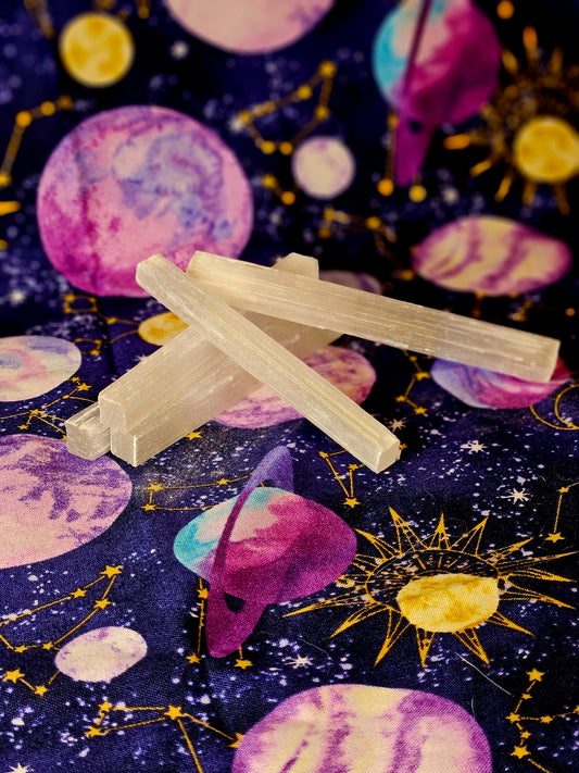 Cleansing Selenite Stick 4inches or 10cm