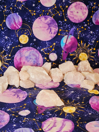 Raw Rose Quartz Crystal - Natural Stone for Love & Healing