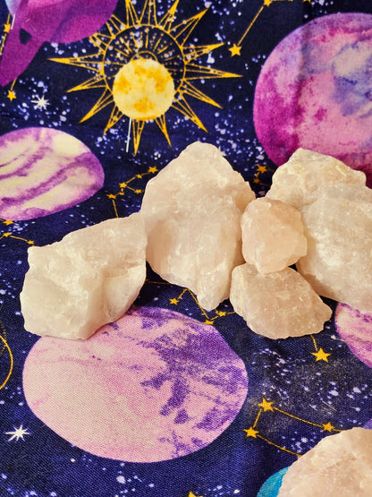 Raw Rose Quartz Crystal - Natural Stone for Love & Healing