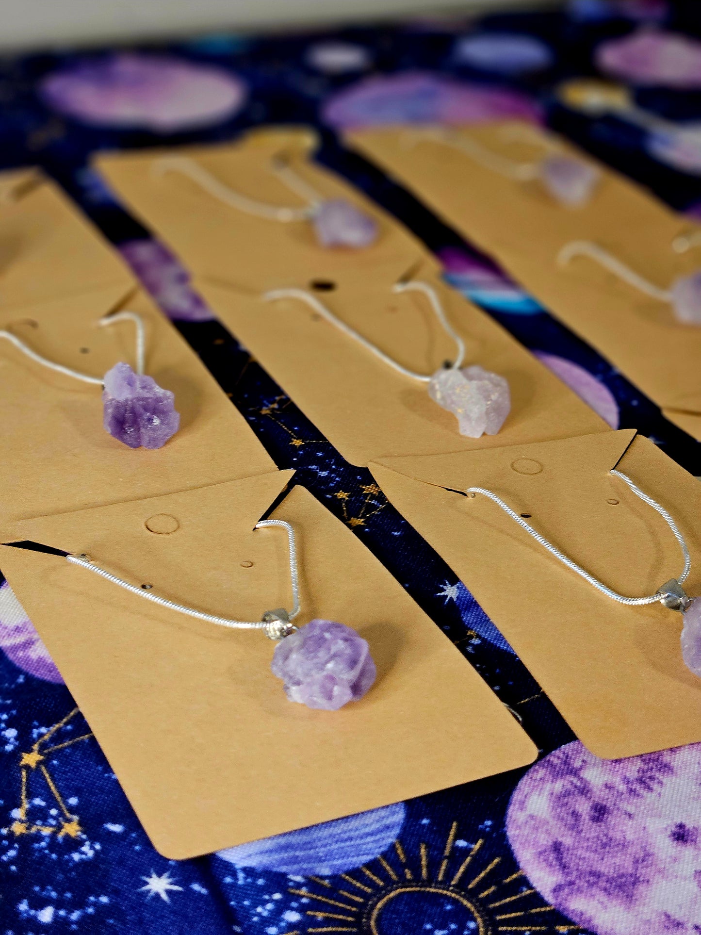 Amethyst Cluster Necklace