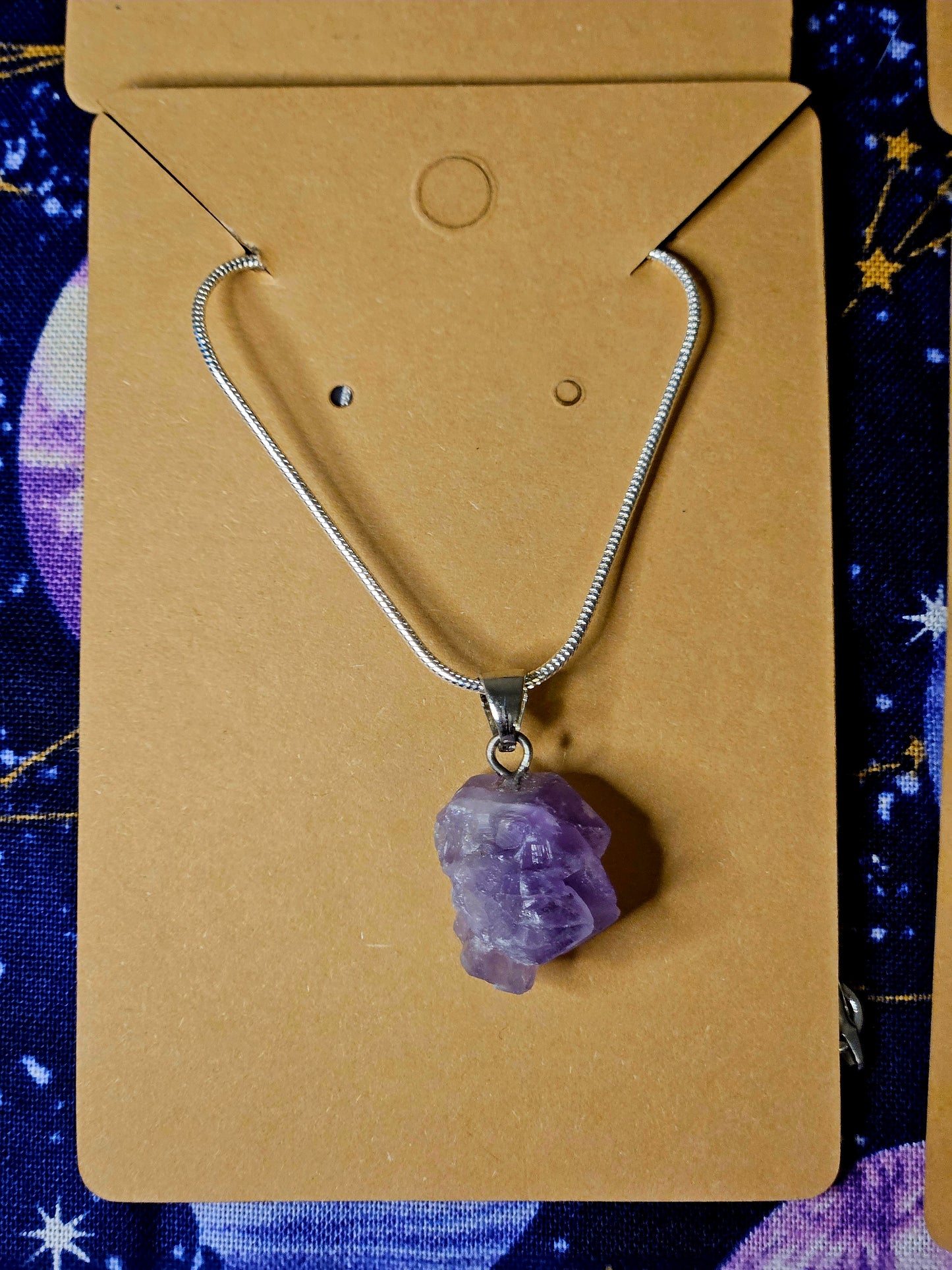 Amethyst Cluster Necklace