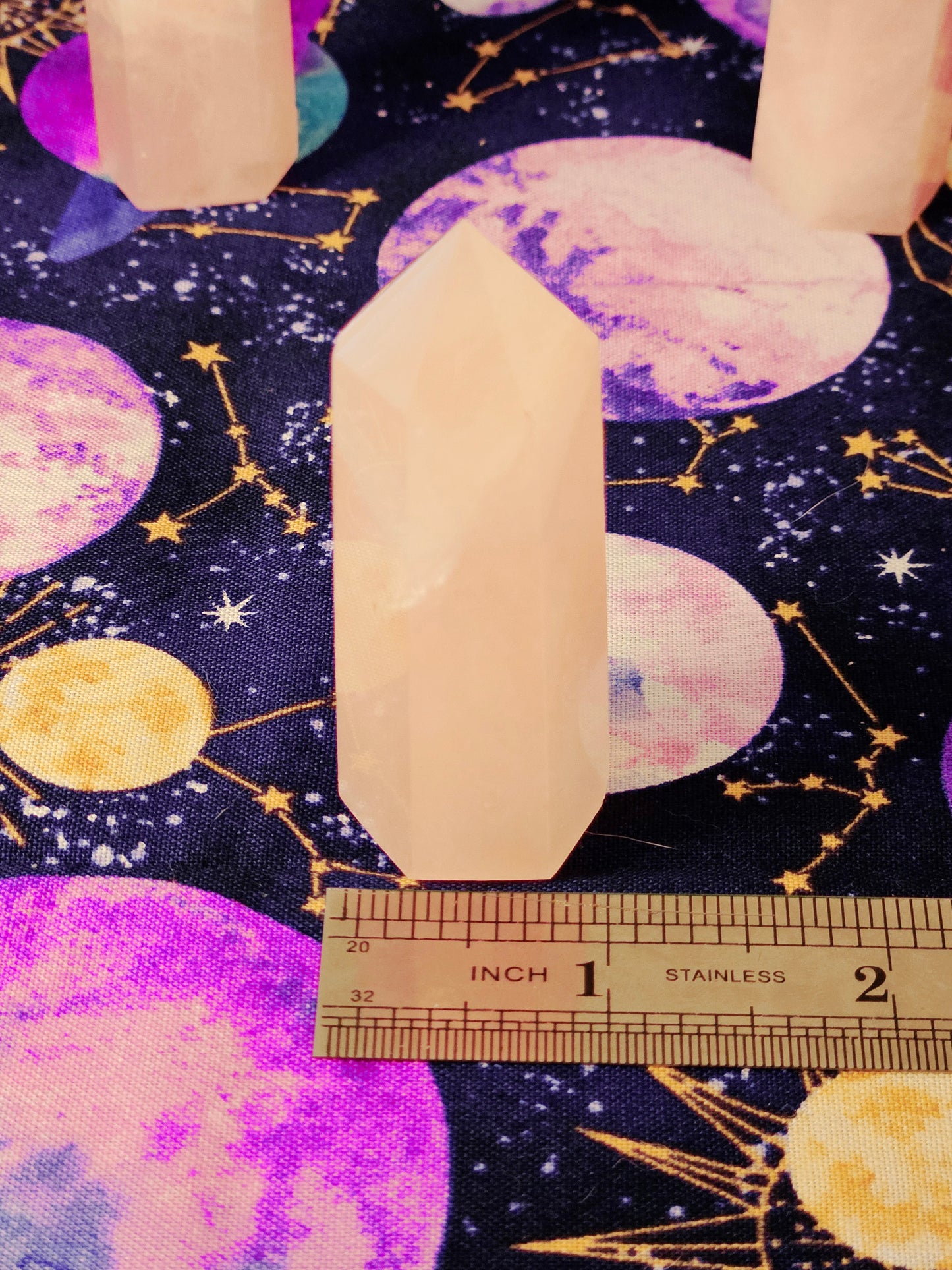 Madagascar Rose Quartz Tower