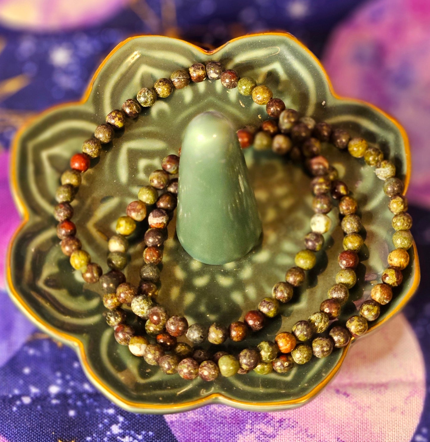 Dragon Bloodstone Bracelet