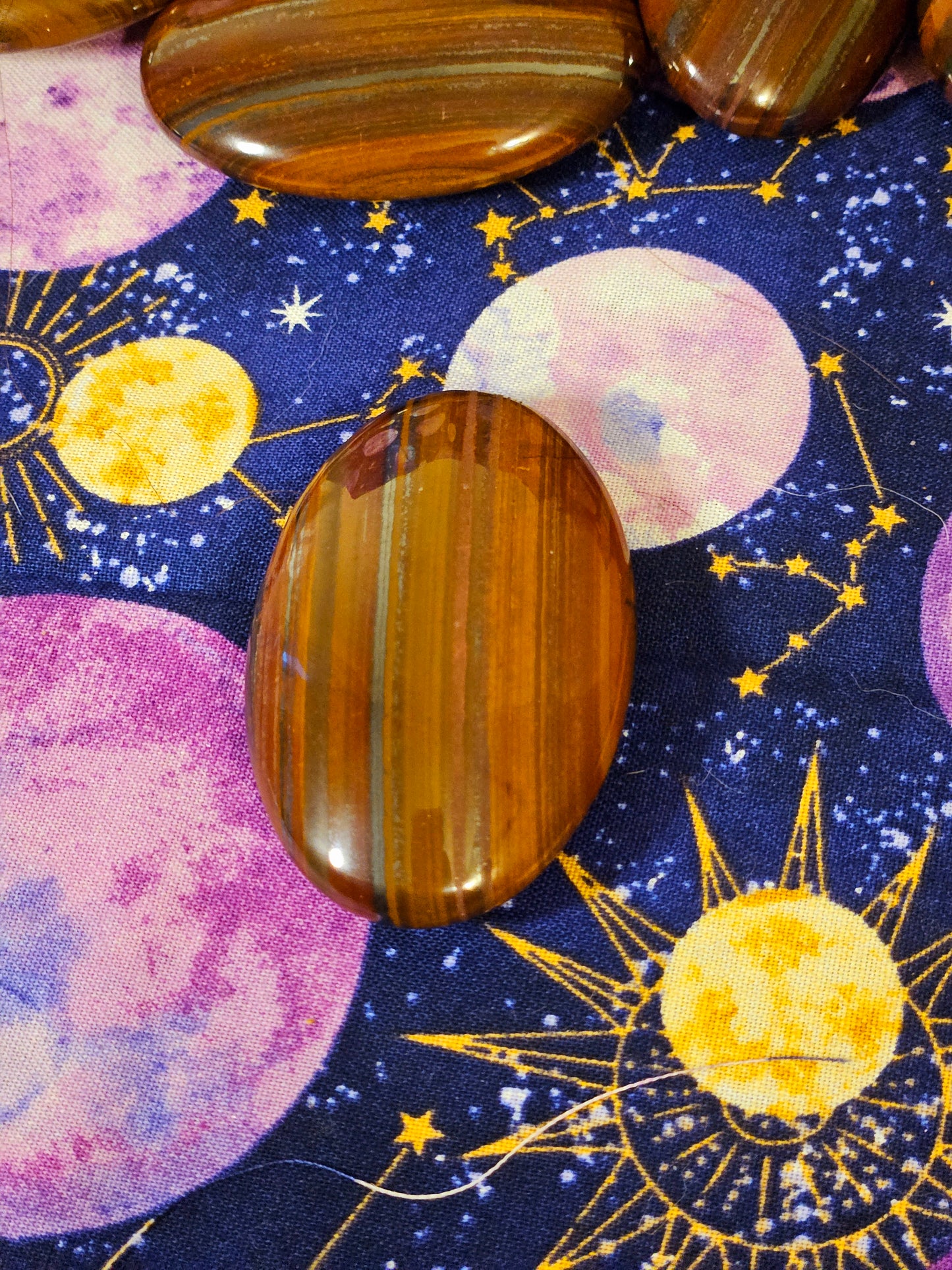 Red Tigers Eye & Iron Palm Stone