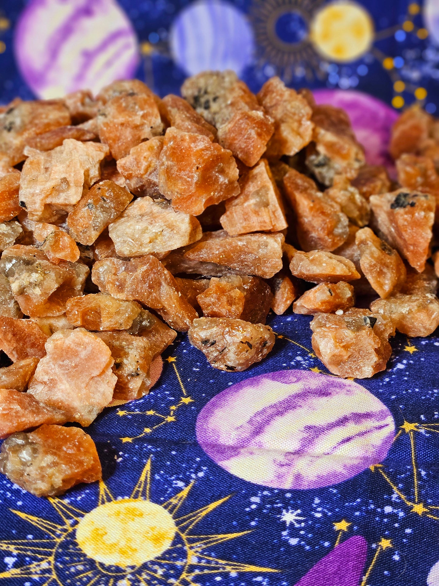 High Quality Raw Sunstone 5pc