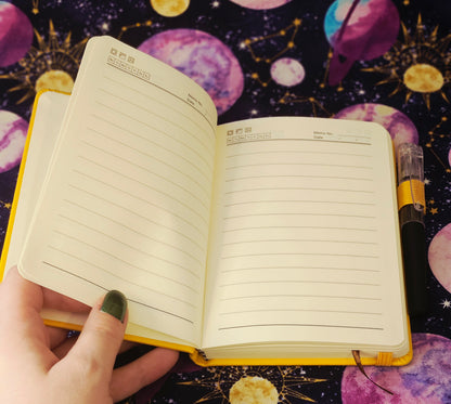 Tree of Life Leather Journal - Mini Pocket Notebook for Writing & Reflection/Shadow Work